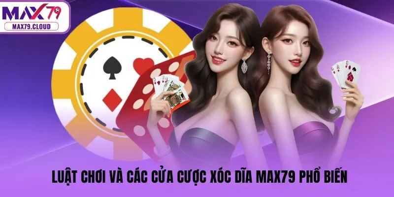 Luật chơi và các cửa cược Xóc Dĩa MAX79 phổ biến